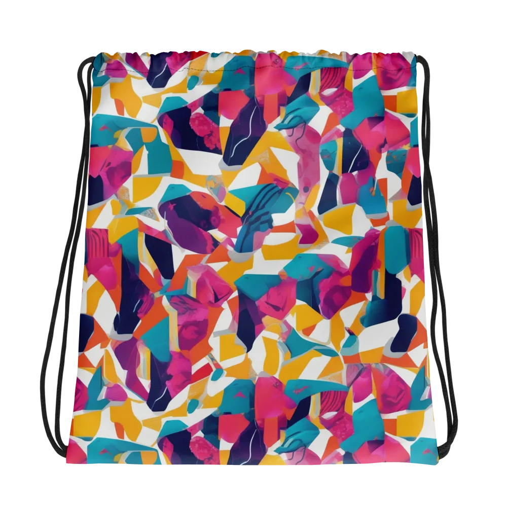 Neon Tailor on Drawstring Bag — Photo