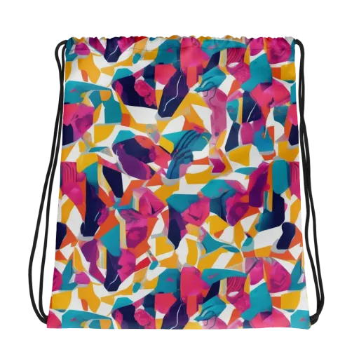 Neon Tailor on a Drawstring Bag