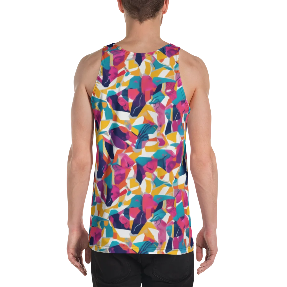 Neon Tailor on Men's Tank Top — Back