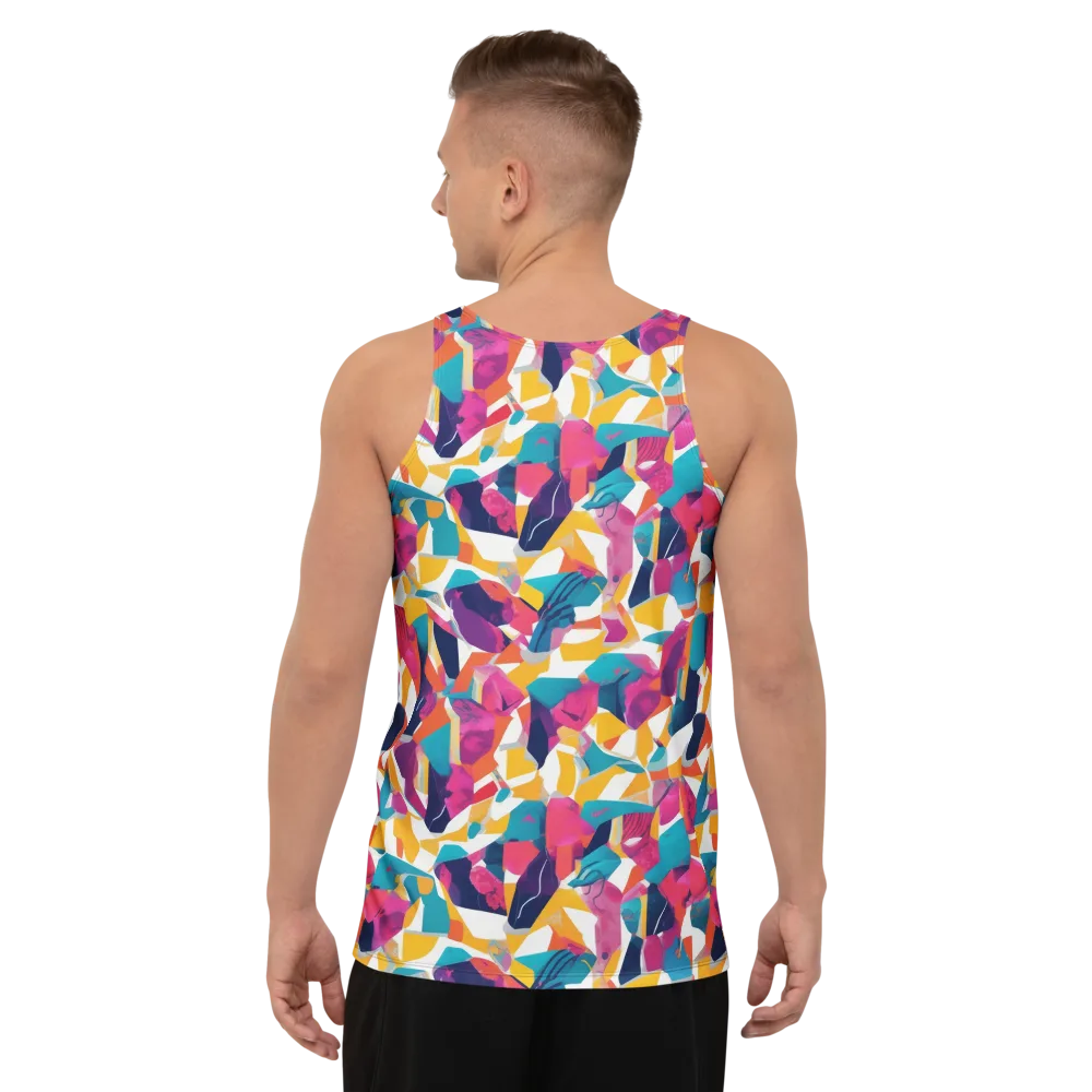 Neon Tailor on Men's Tank Top — Back