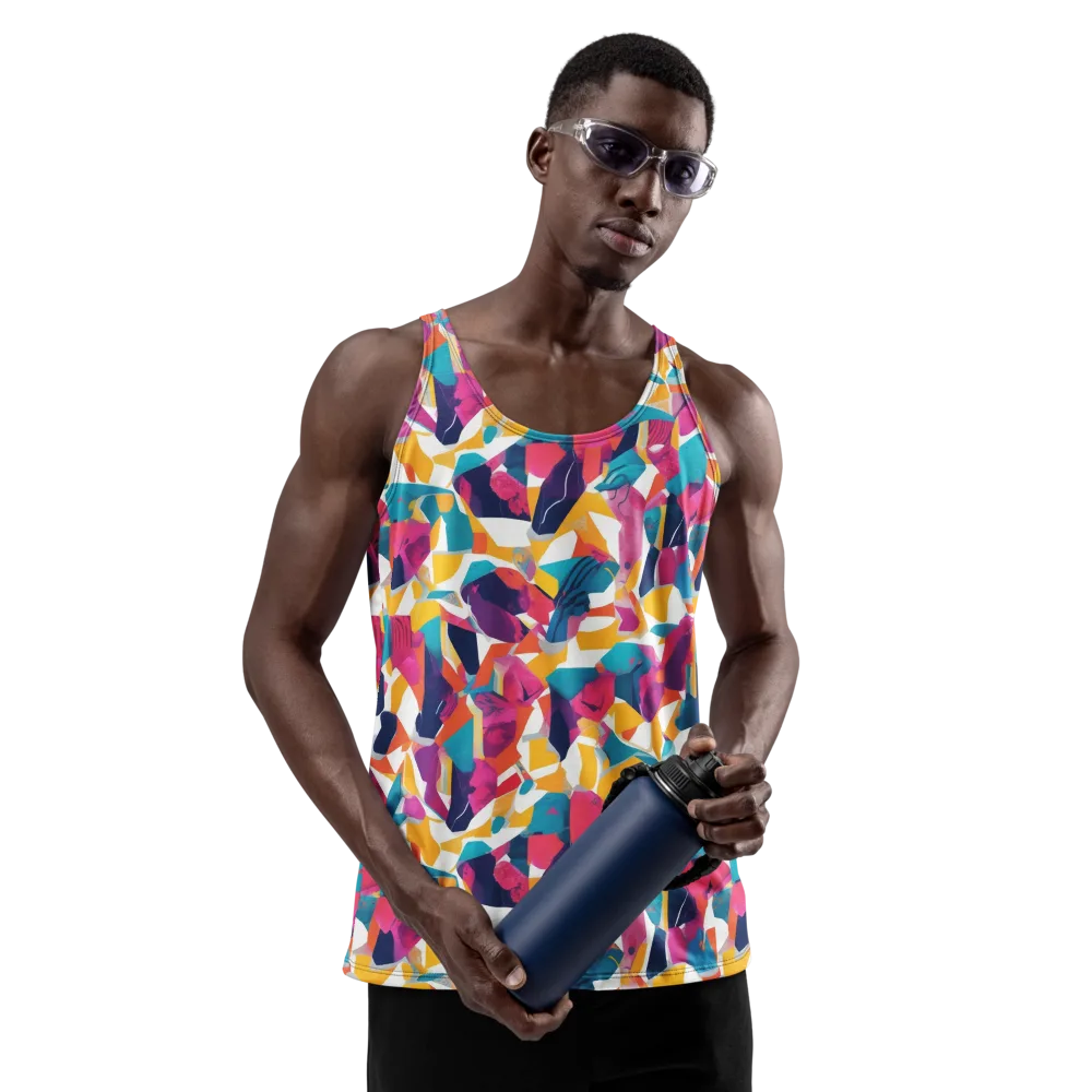 Neon Tailor on Men's Tank Top — Front