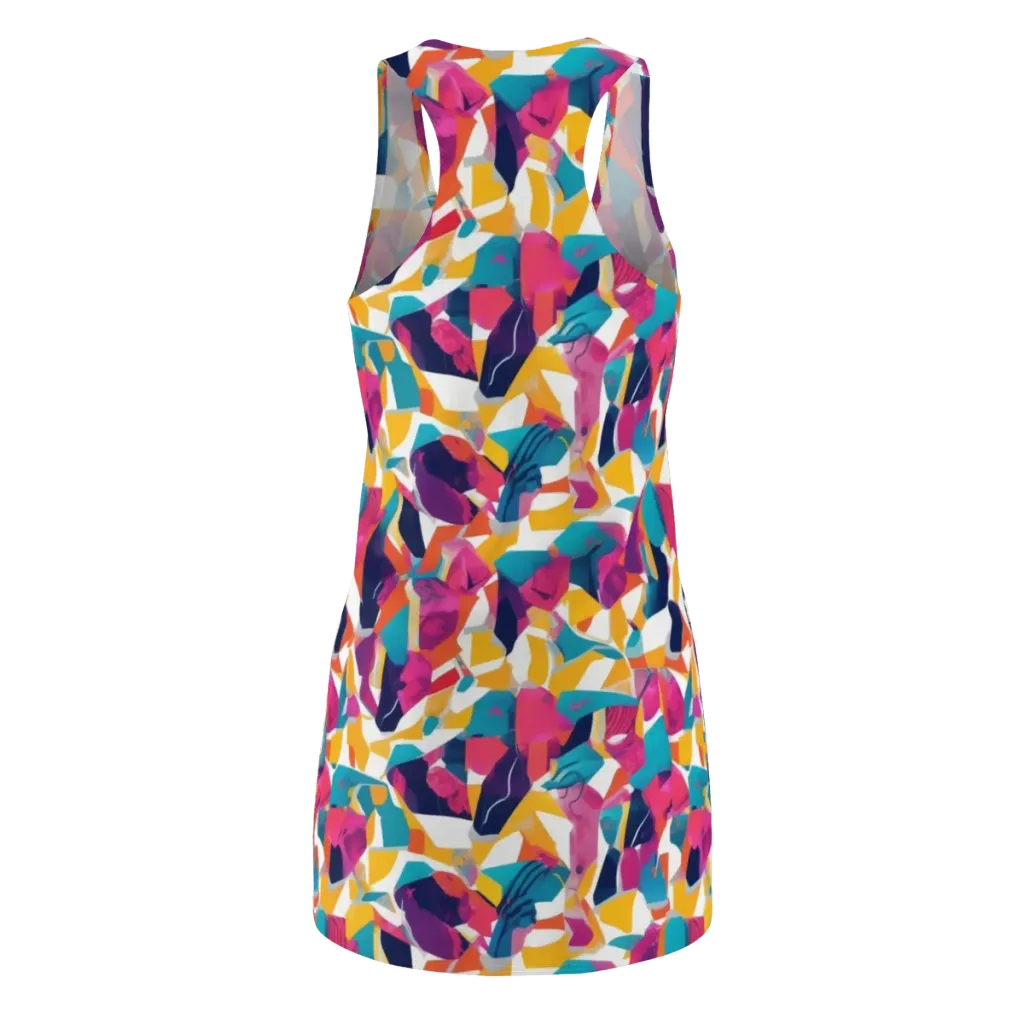 Neon Tailor on Racerback Dress — Back