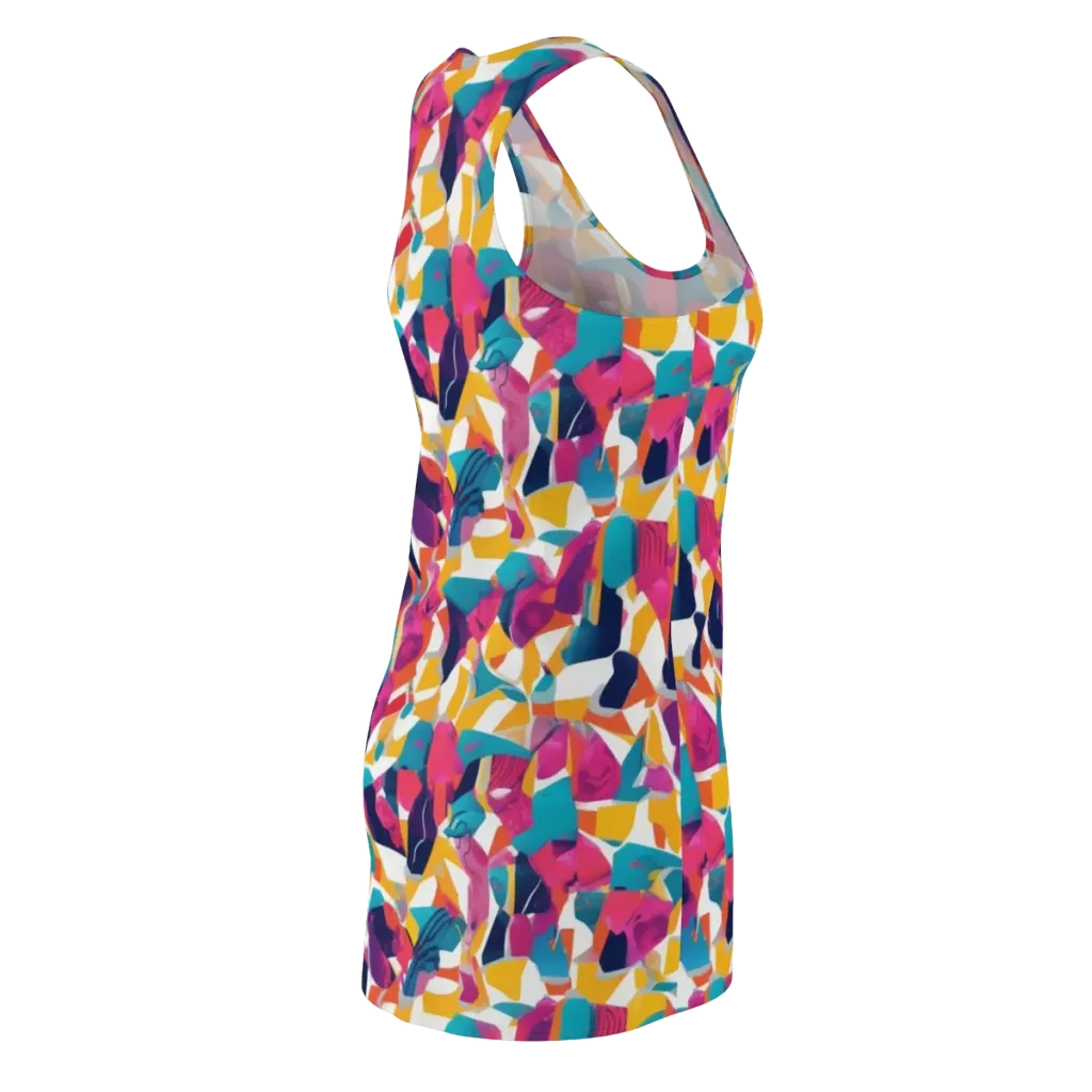 Neon Tailor on Racerback Dress — Back Side