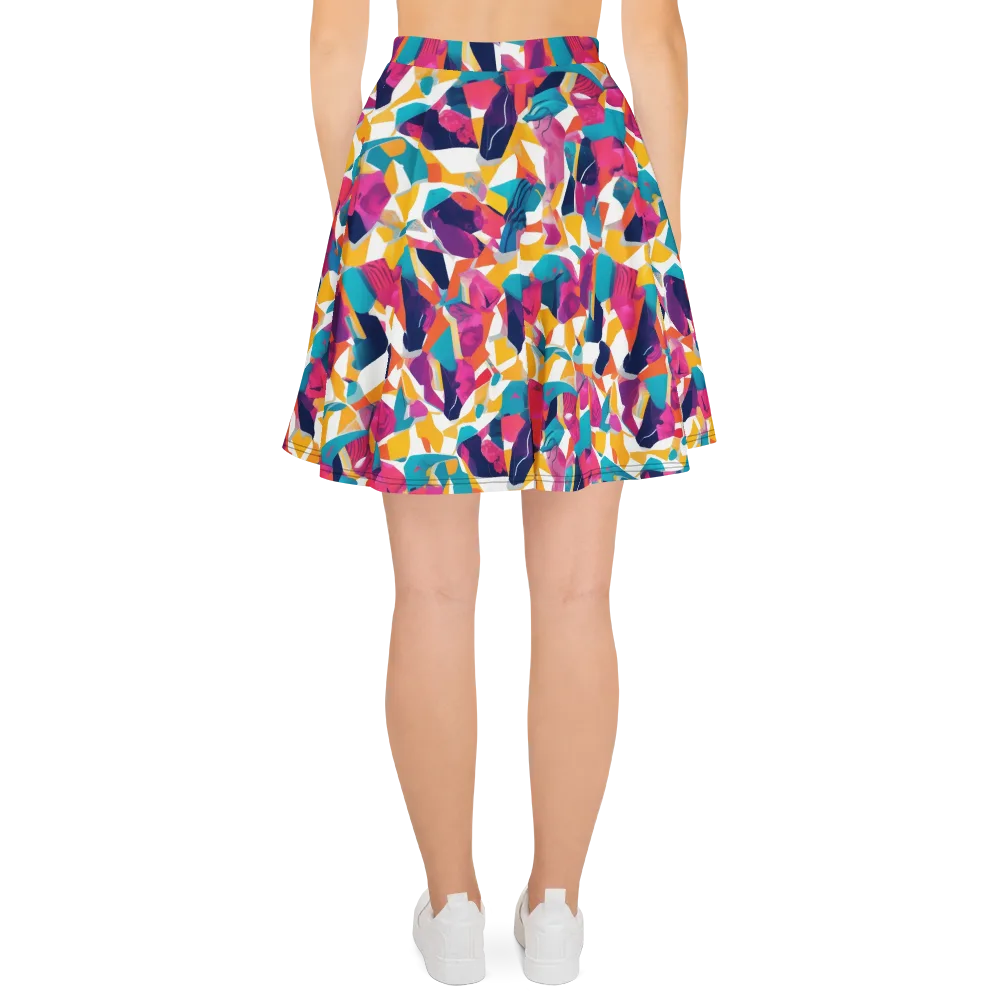 Neon Tailor on Skater Skirt — Back