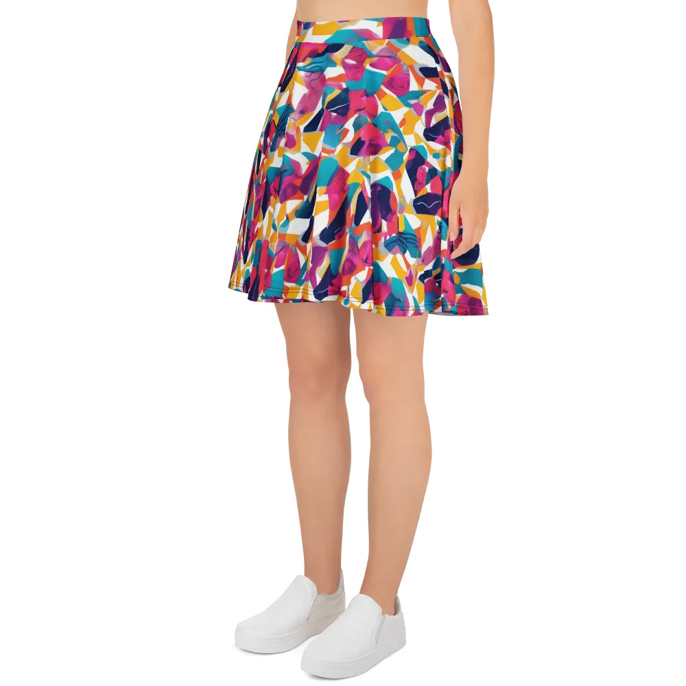 Neon Tailor on Skater Skirt — Left