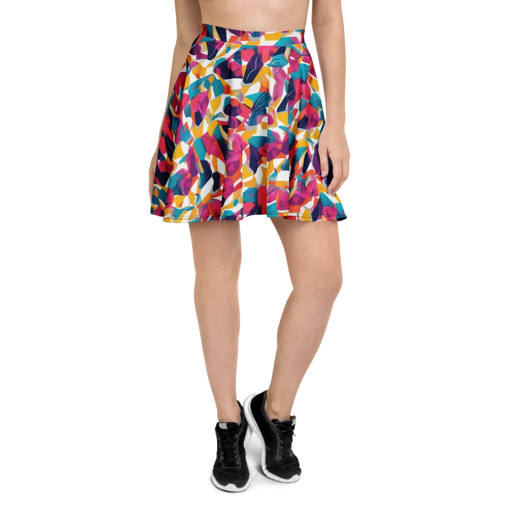 Neon Tailor on Skater Skirt — Front