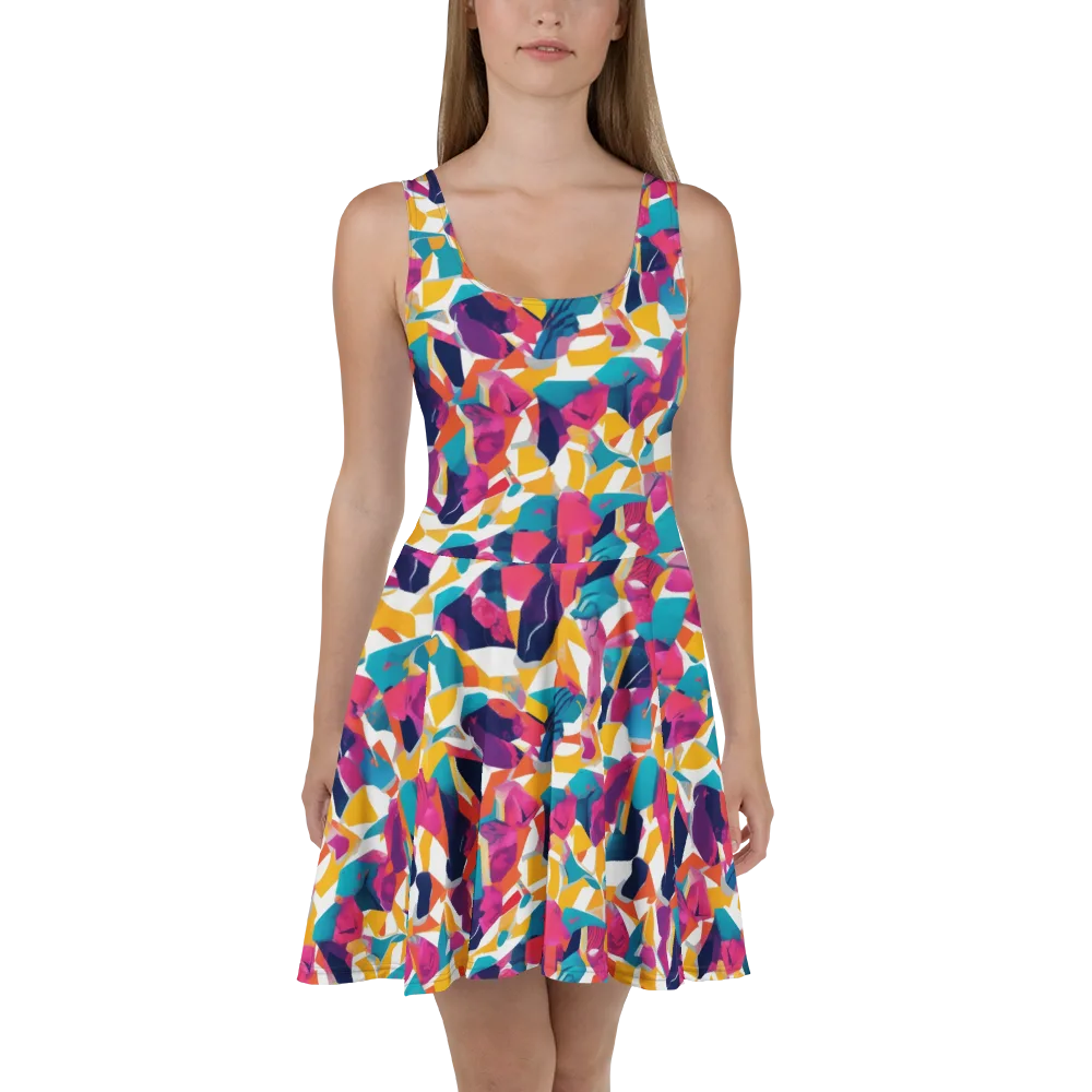 Neon Tailor on Skater Dress — Front