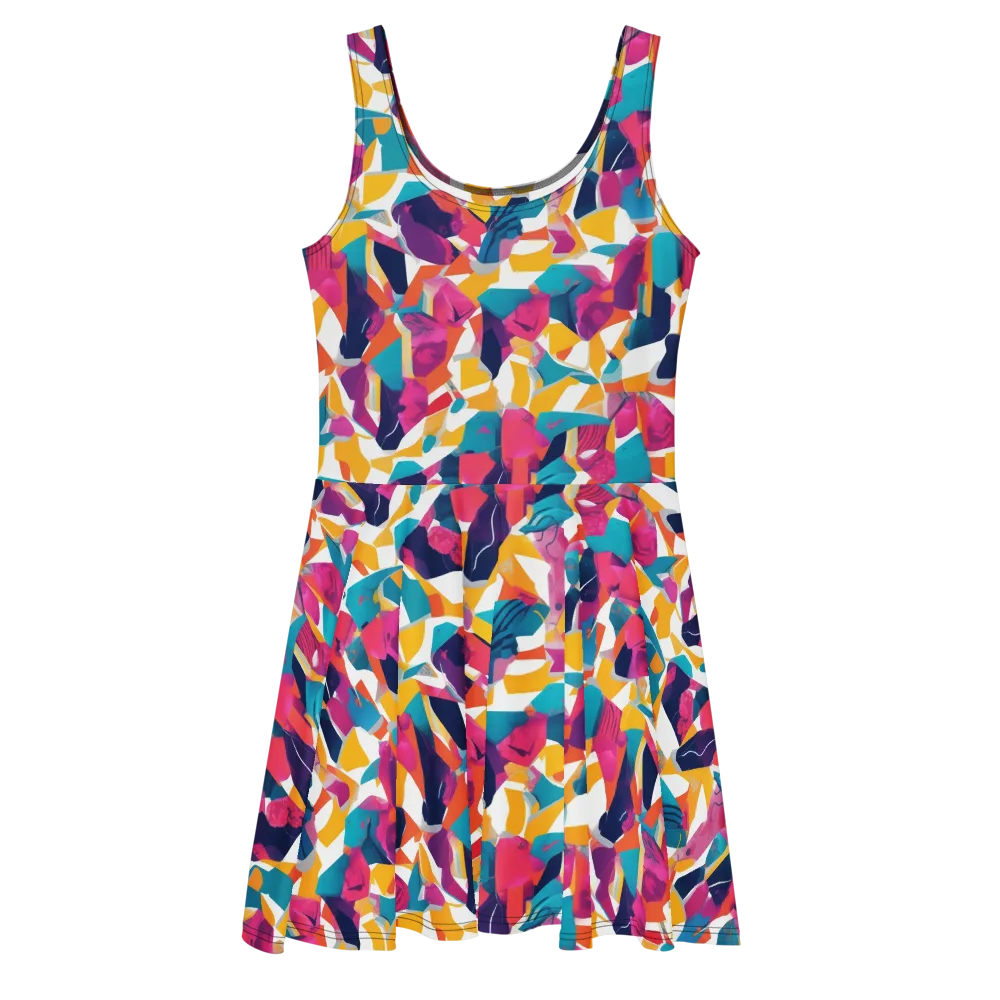 Neon Tailor on Skater Dress — Front