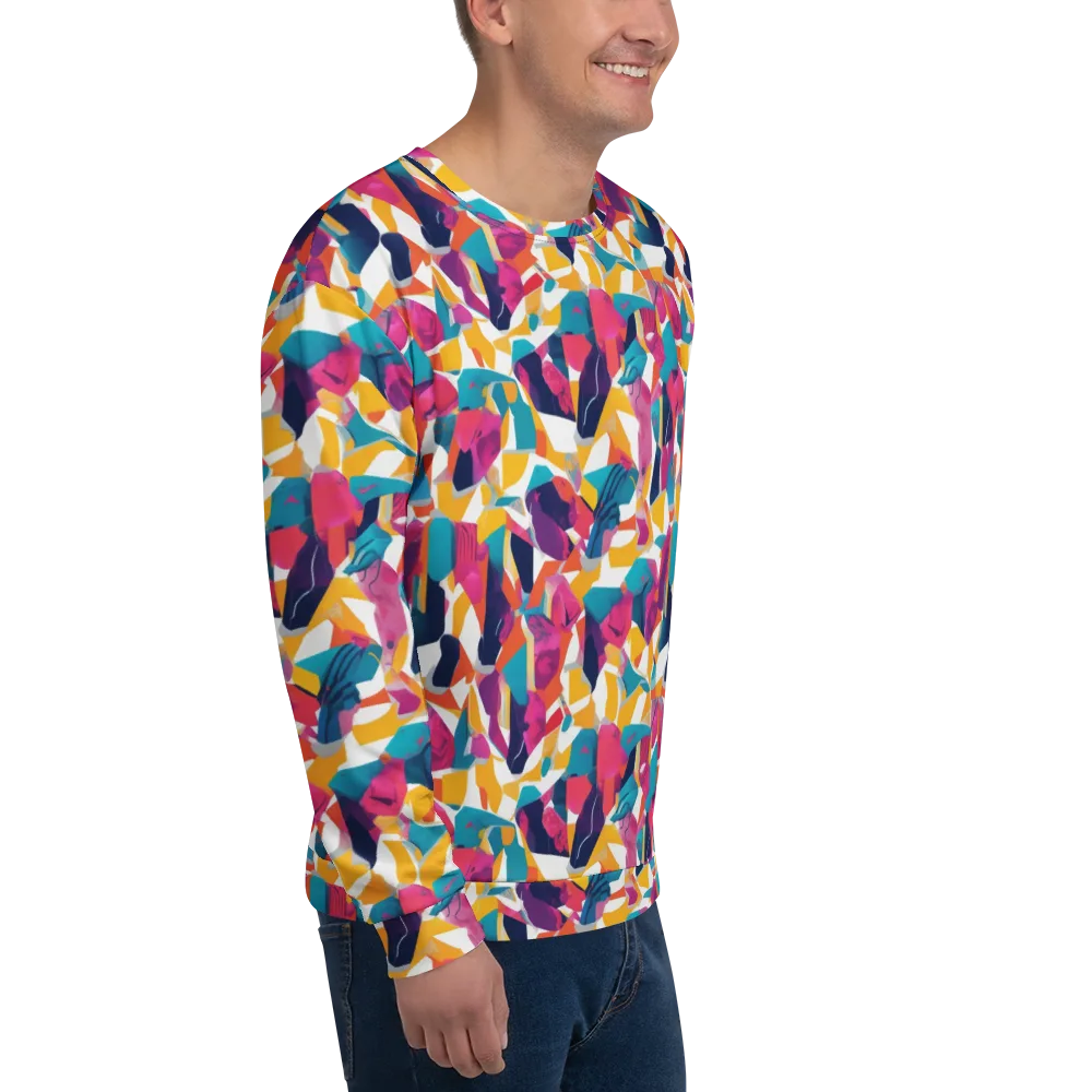 Neon Tailor on Sweatshirt — Right Front