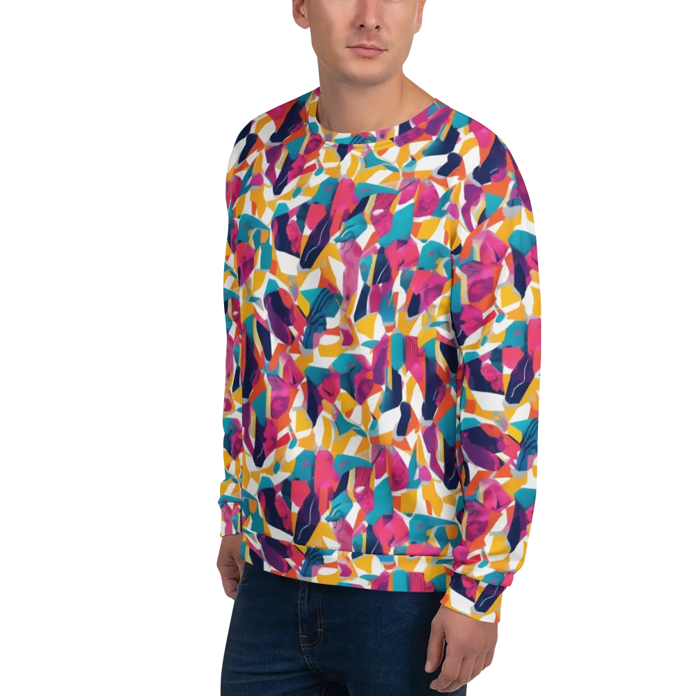 Neon Tailor on Sweatshirt — Left Front