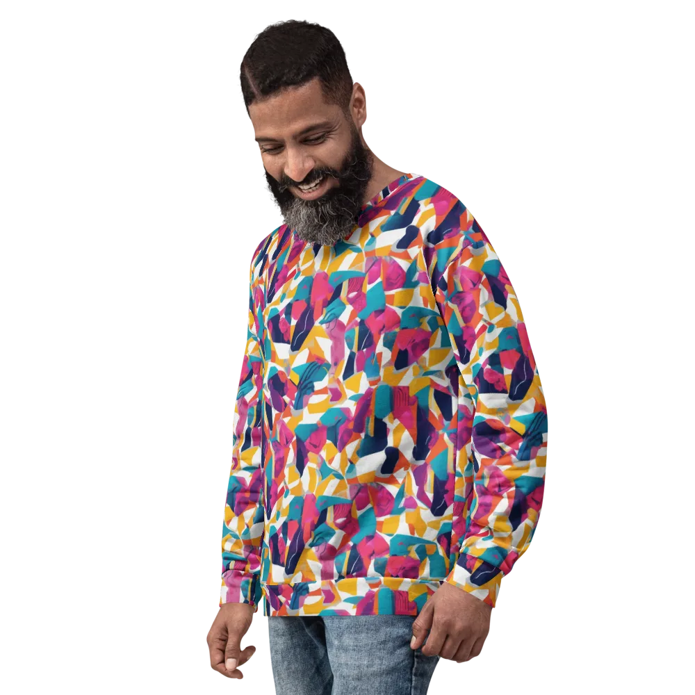 Neon Tailor on Sweatshirt — Left Front
