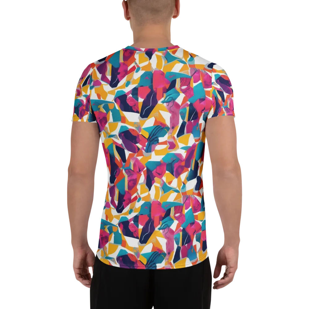 Neon Tailor on Men's Athletic T-Shirt — Back