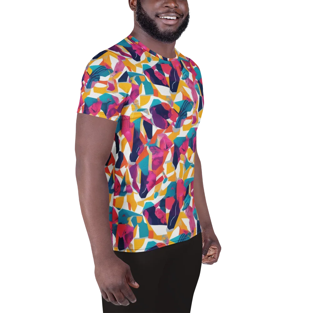Neon Tailor on Men's Athletic T-Shirt — Right