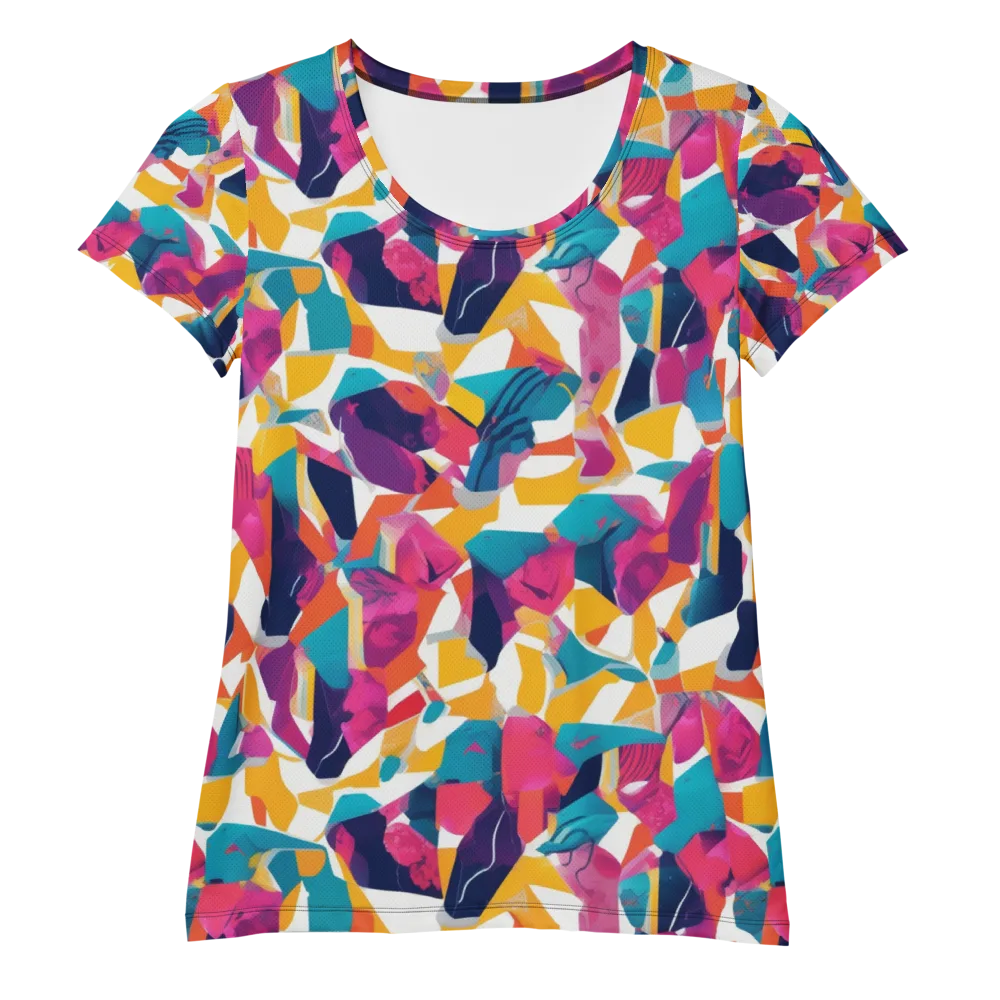 Neon Tailor on Women's Athletic T-Shirt — Front