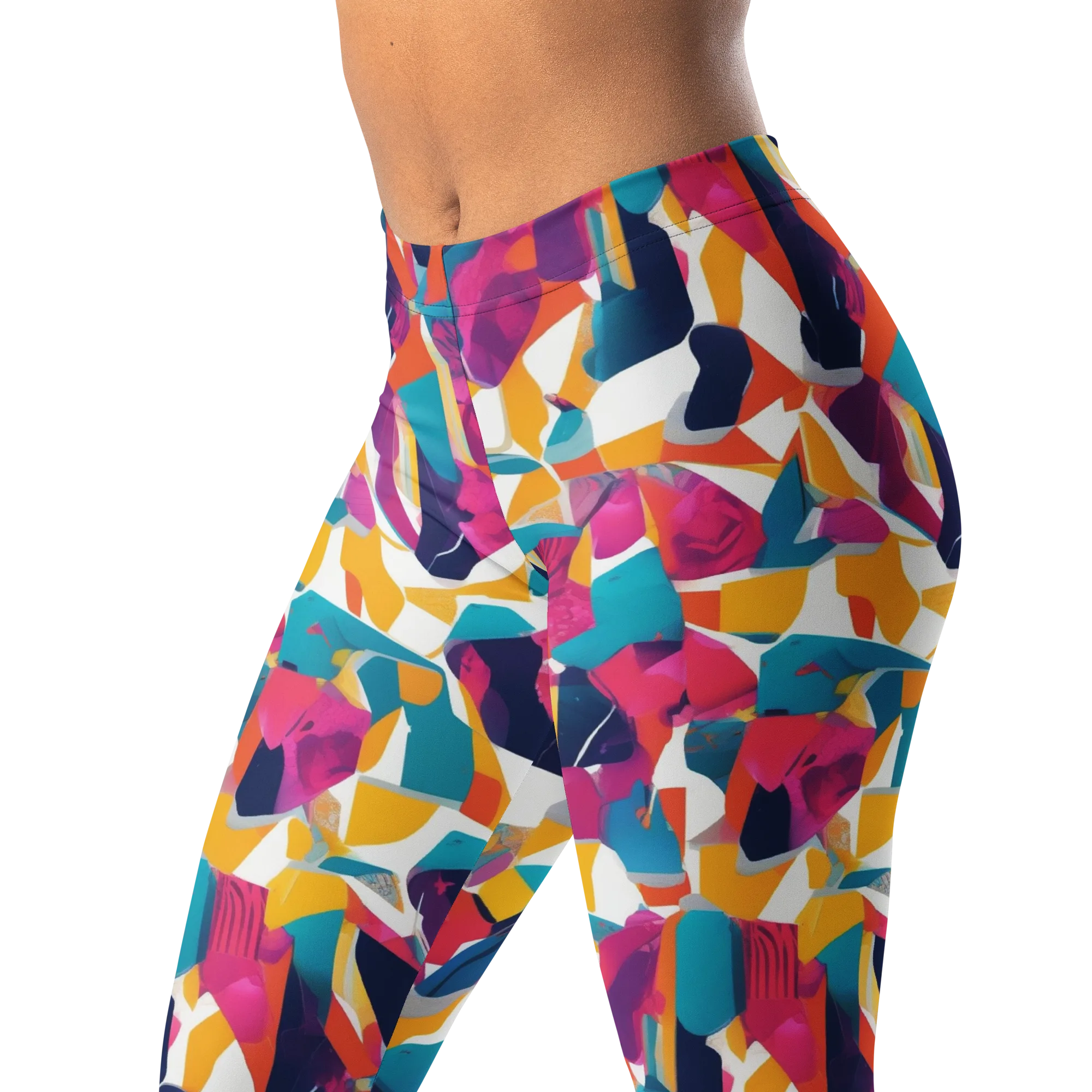 Neon Tailor on Leggings — Left Front