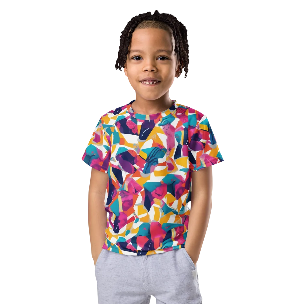 Neon Tailor on Kids Crew Neck T-Shirt — Front
