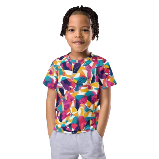 Neon Tailor on a Kids Crew Neck T-Shirt