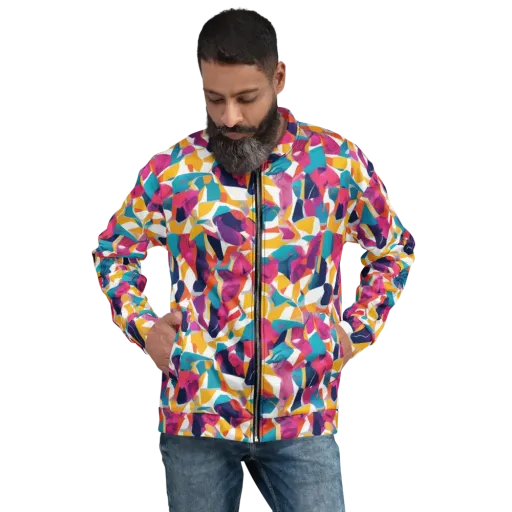 Neon Tailor on a Bomber Jacket