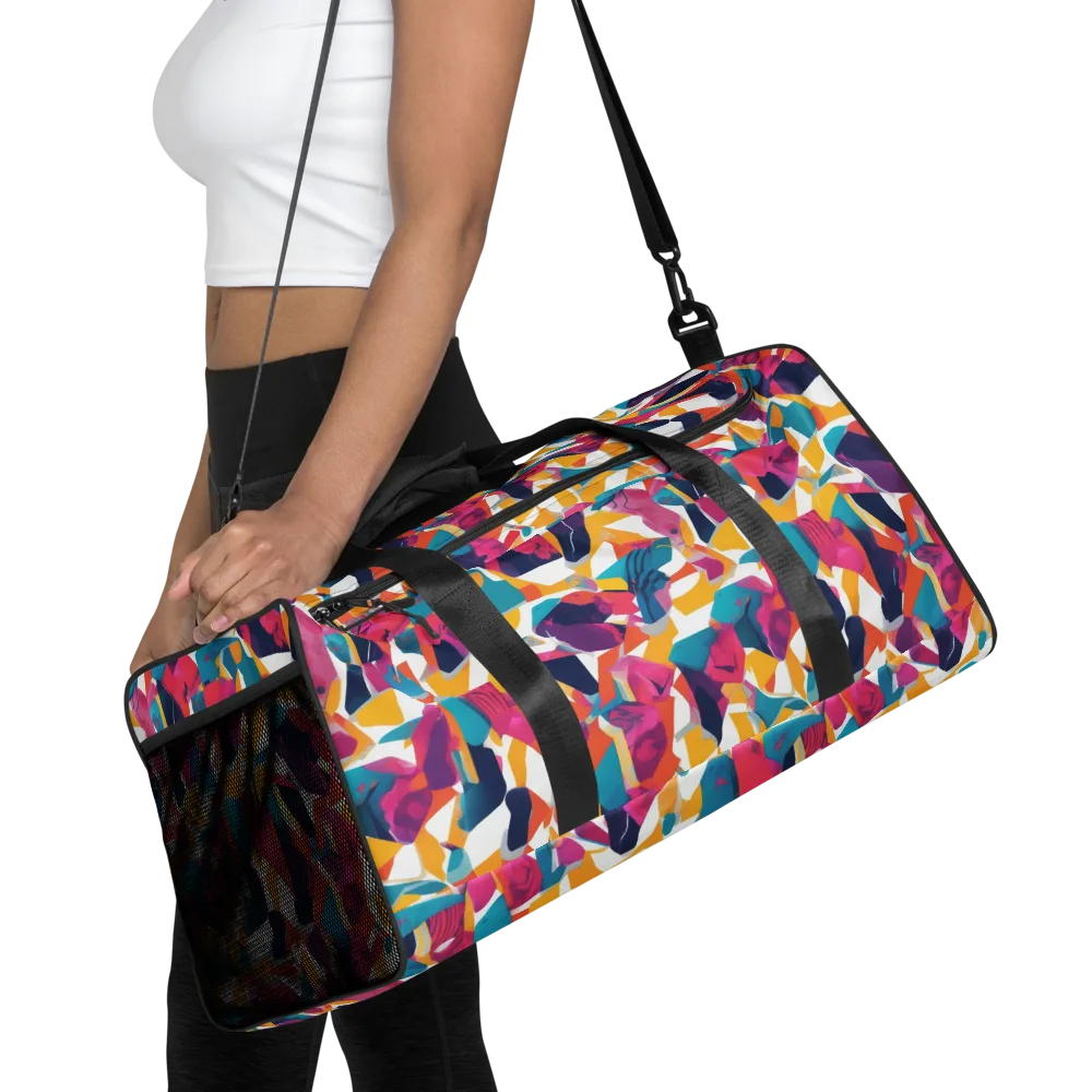 Neon Tailor on Duffle Bag — Front