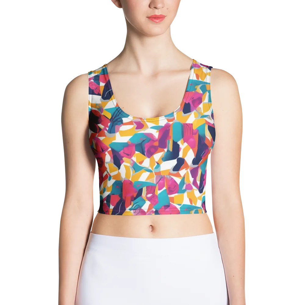 Neon Tailor on Crop Top — Front