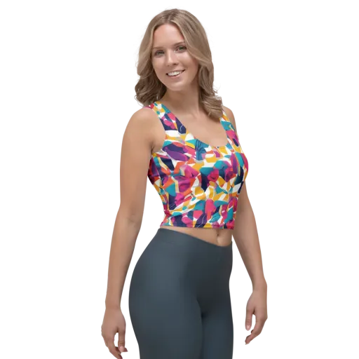 Neon Tailor on a Crop Top