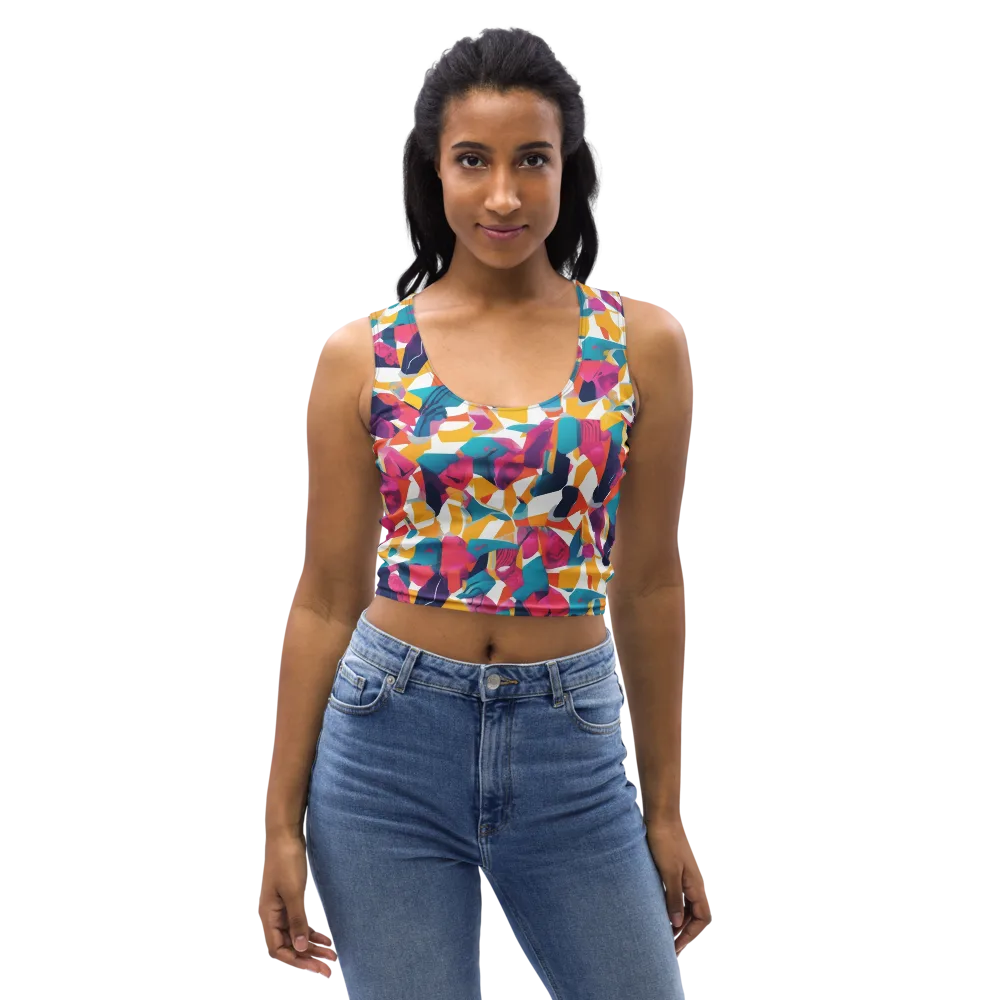 Neon Tailor on Crop Top — Front