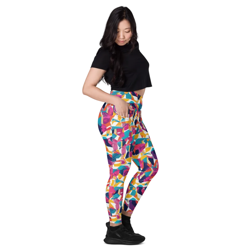 Neon Tailor on Leggings with Pockets — Right