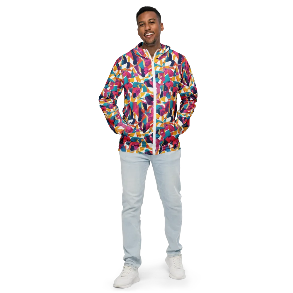 Neon Tailor on Men's Windbreaker — Front