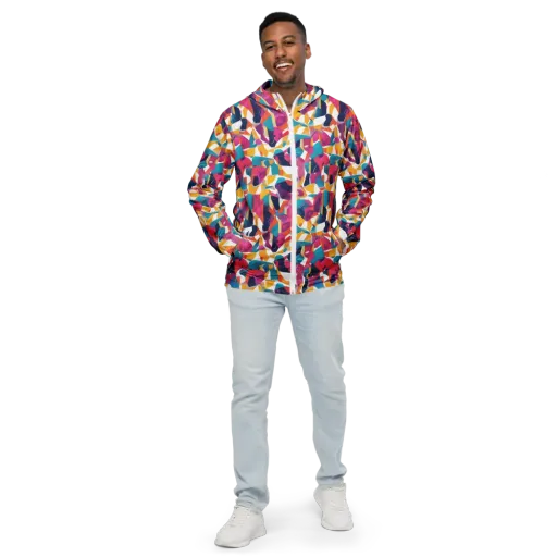 Neon Tailor on a Men's Windbreaker