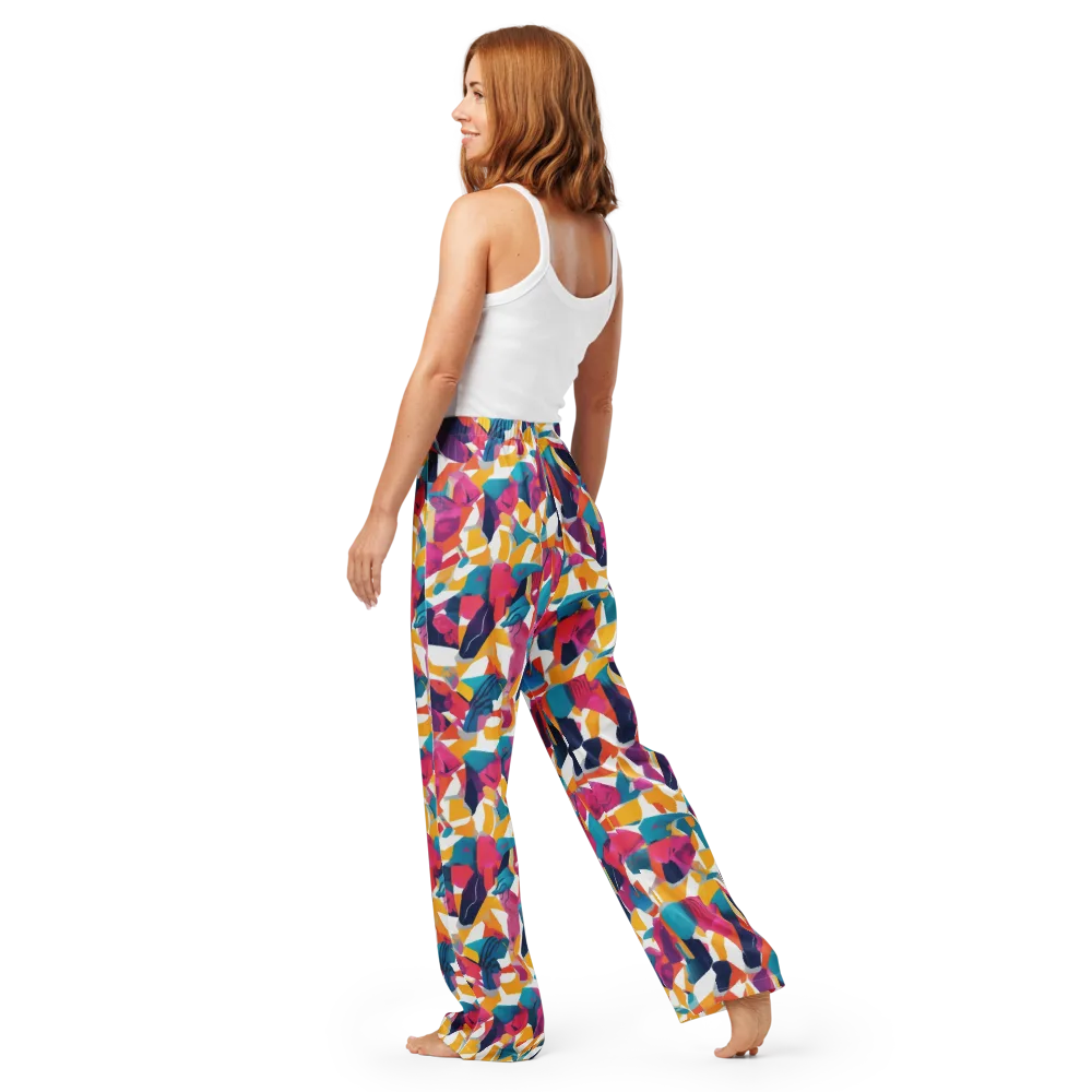 Neon Tailor on Women's Pajama Pants — Back