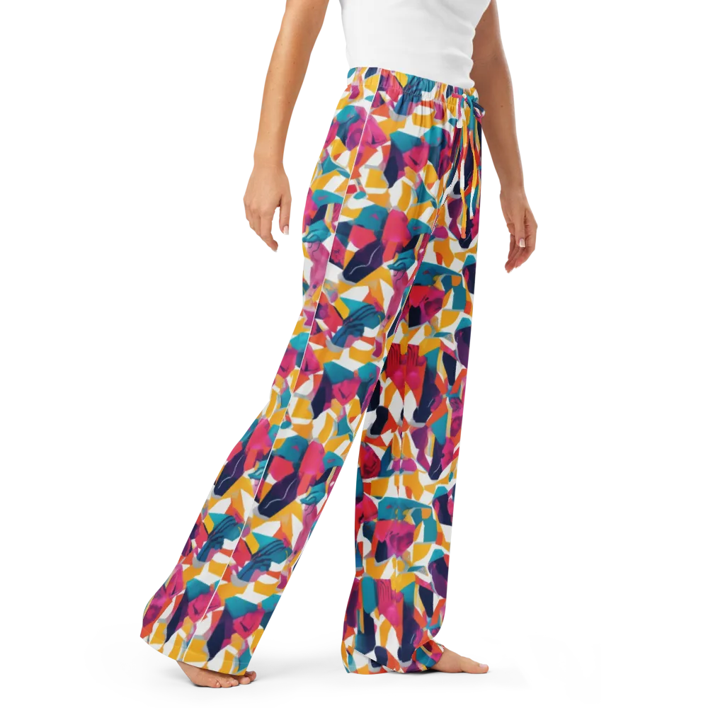 Neon Tailor on Women's Pajama Pants — Right Front