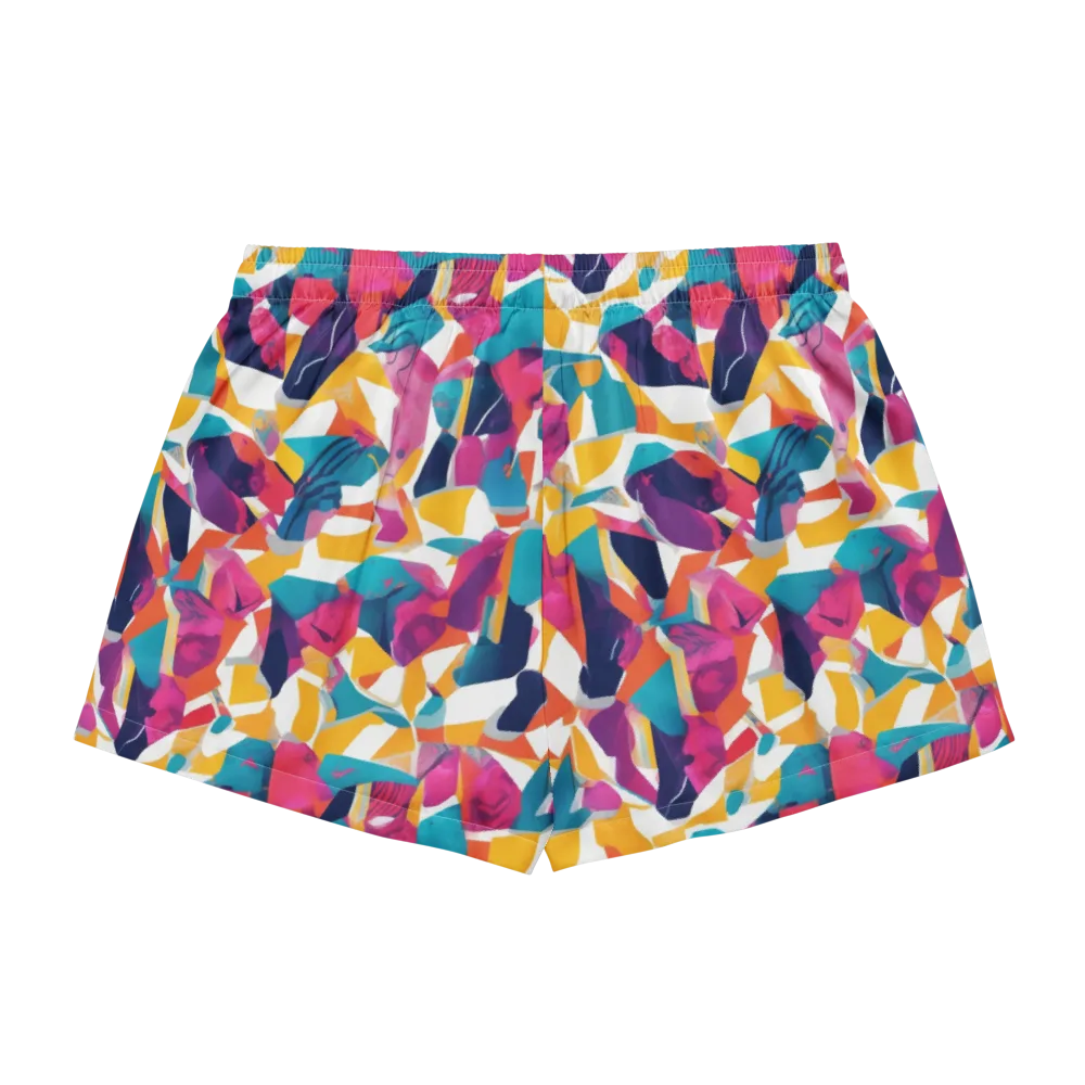 Neon Tailor on Women's Pajama Shorts — Back