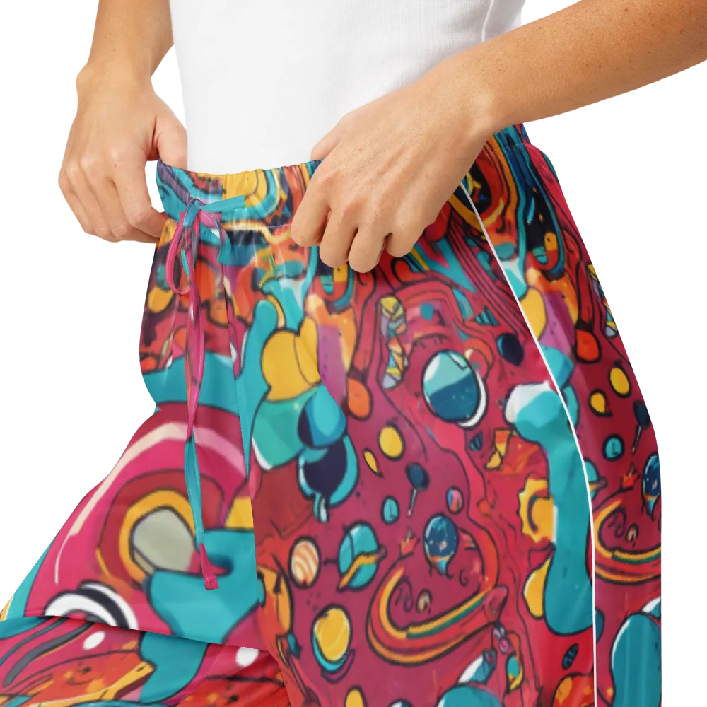 Neon Orbit Bazaar on Women's Pajama Pants — Product details