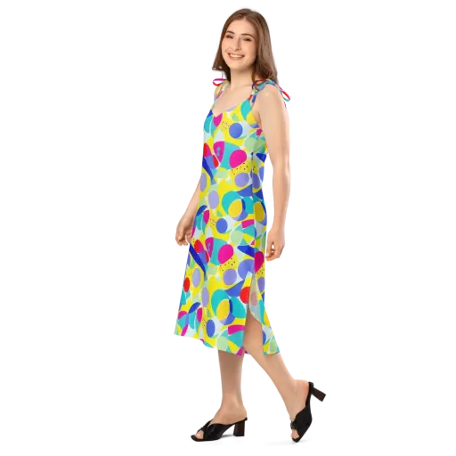 Sunlit Kaleidoscope on a Slip Dress