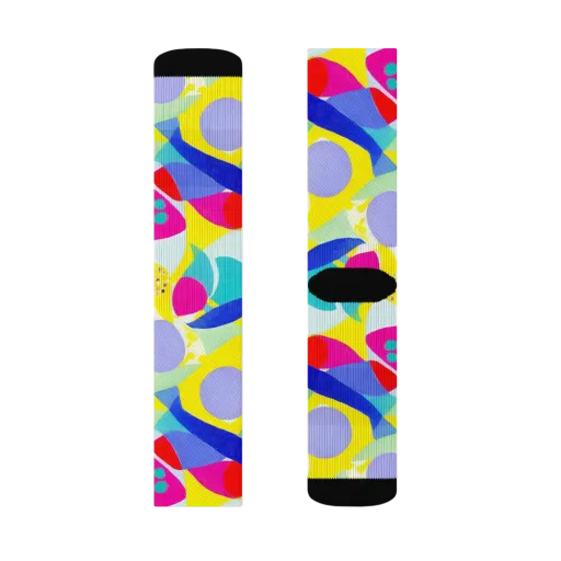 Sunlit Kaleidoscope on a Socks