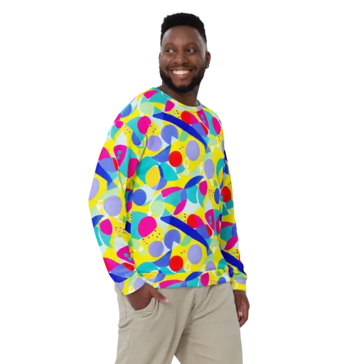 Sunlit Kaleidoscope on a Sweatshirt