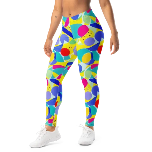 Sunlit Kaleidoscope on a Leggings