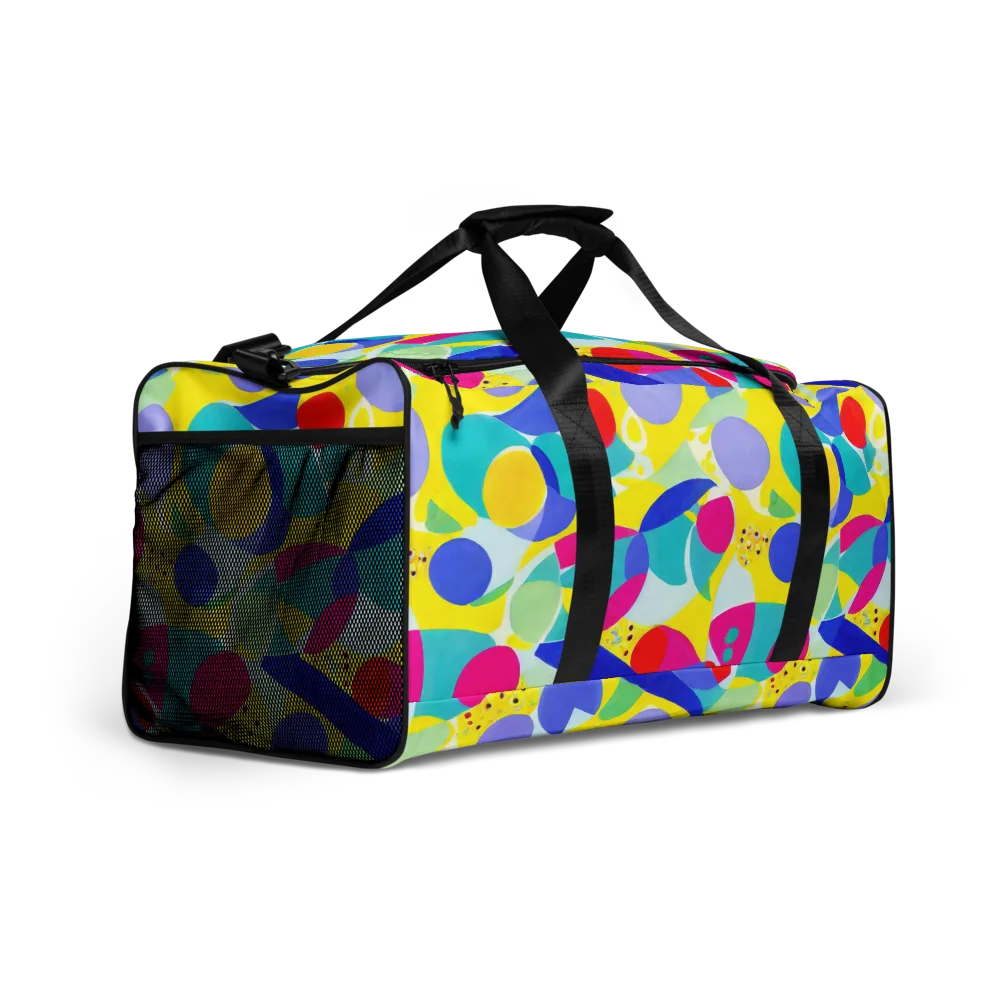 Sunlit Kaleidoscope on Duffle Bag — Right Front