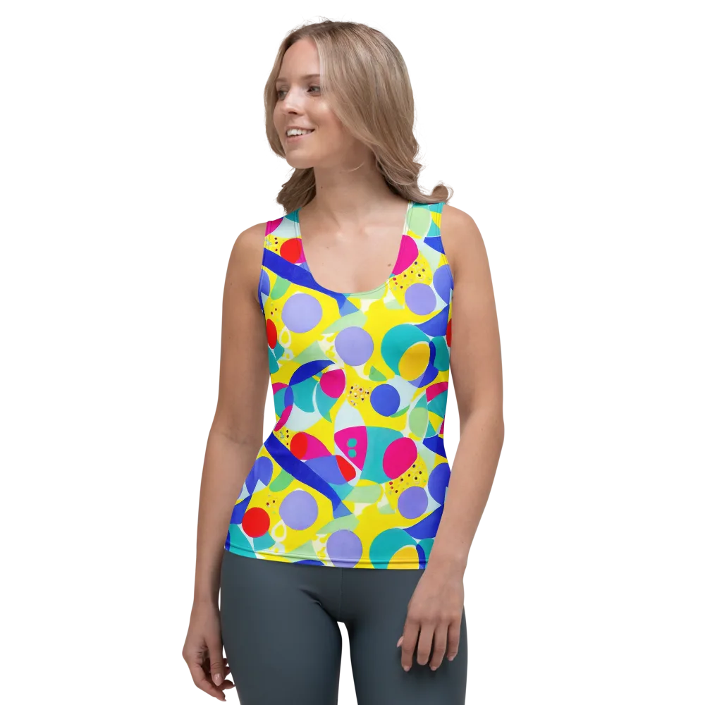 Sunlit Kaleidoscope on Women's Tank Top — Front