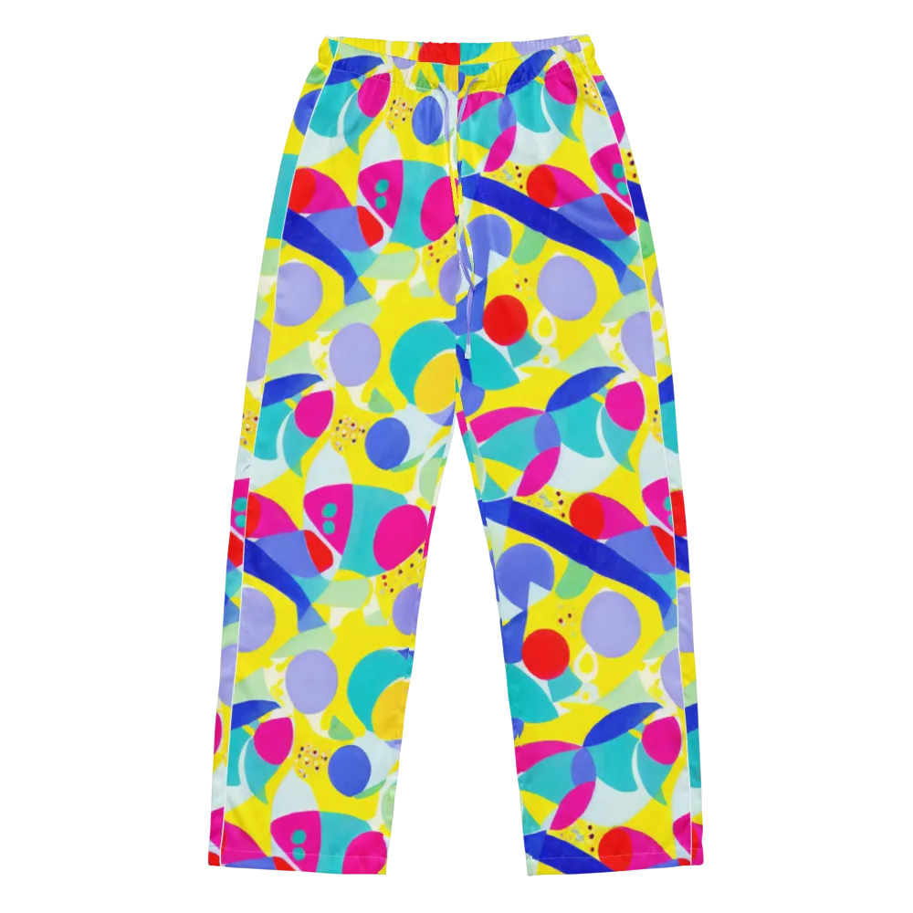 Sunlit Kaleidoscope on Women's Pajama Pants — Front