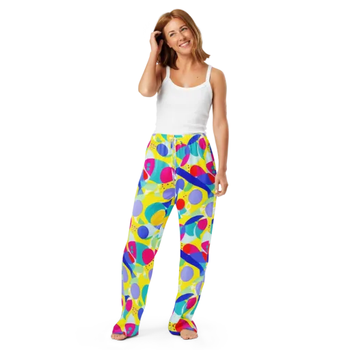 Sunlit Kaleidoscope on a Women's Pajama Pants