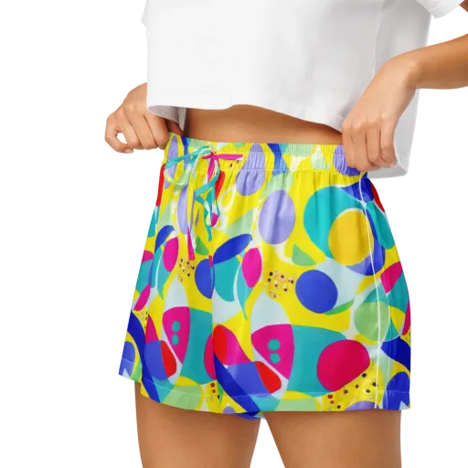 Sunlit Kaleidoscope on a Women's Pajama Shorts