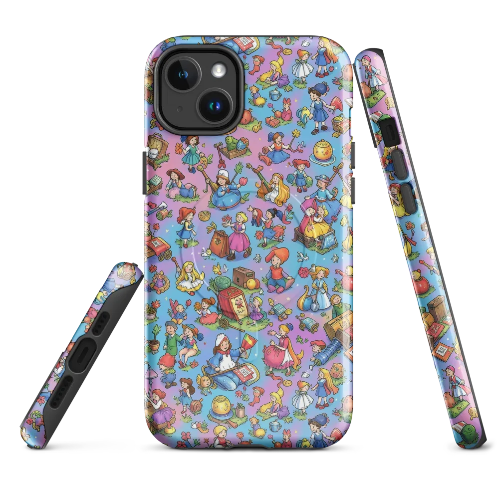Storybook Scramble on MagSafe Tough Case for iPhone® — Front