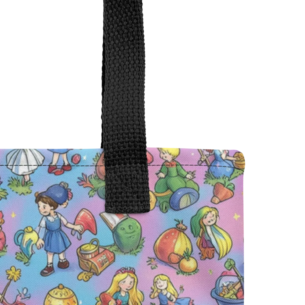 Storybook Scramble on Tote Bag — Product details
