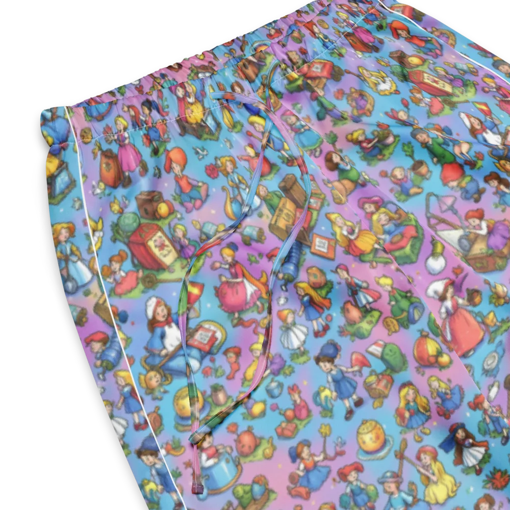 Storybook Scramble on Women's Pajama Pants — Product details