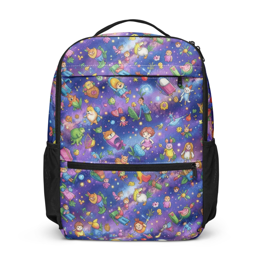 Starry Wonder on Utility Backpack — Front