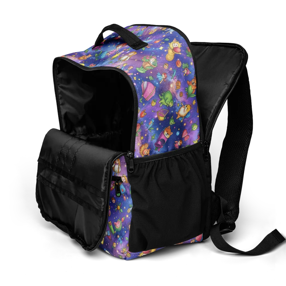 Starry Wonder on Utility Backpack — Product details 2