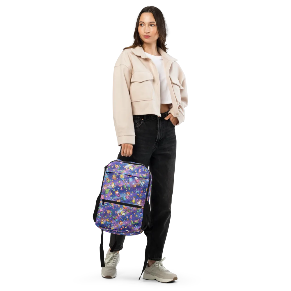 Starry Wonder on Utility Backpack — Front