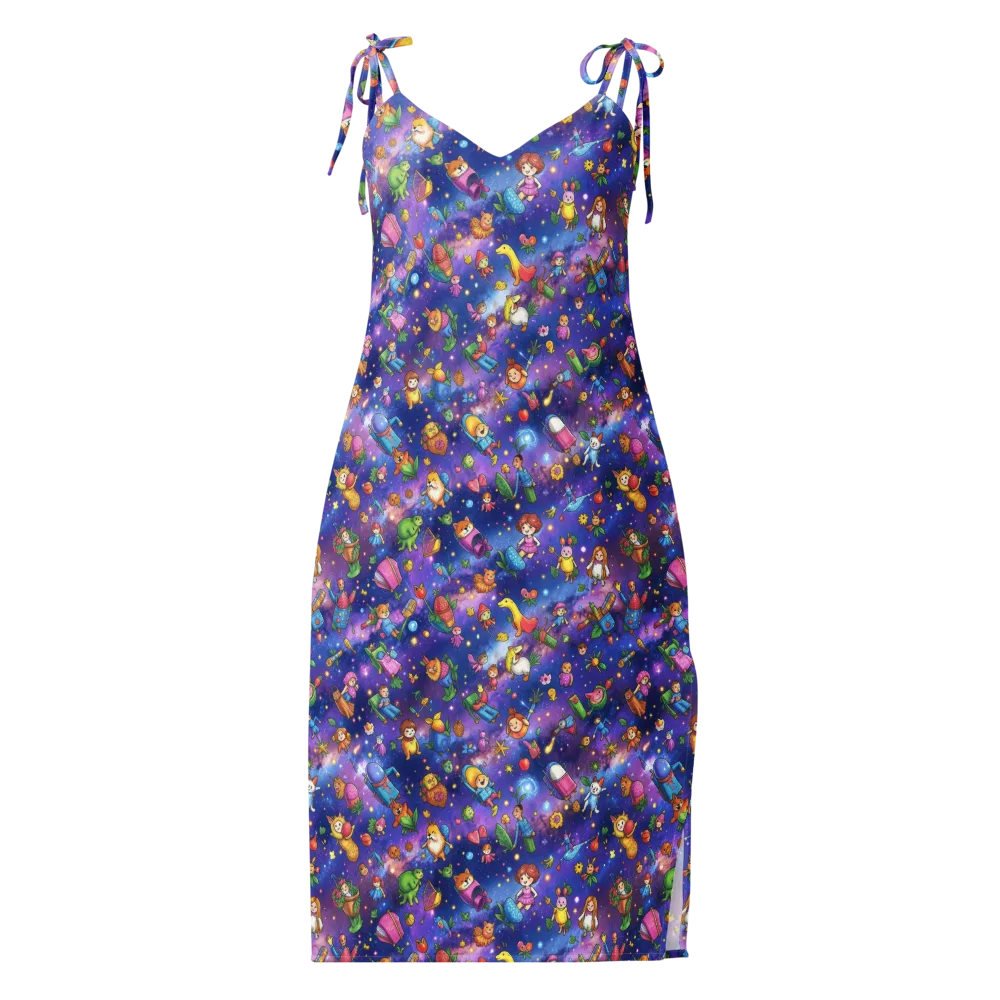 Starry Wonder on Slip Dress — Front