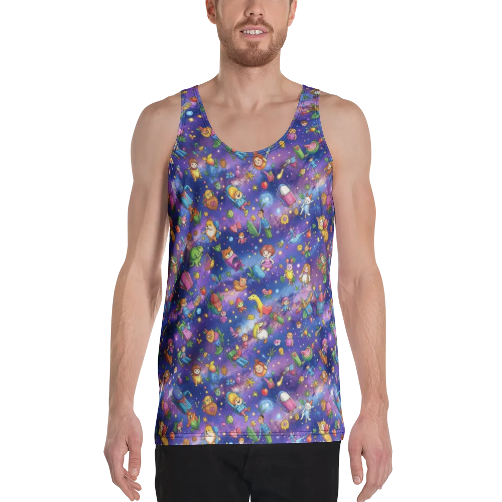 Starry Wonder on Men's Tank Top — Front